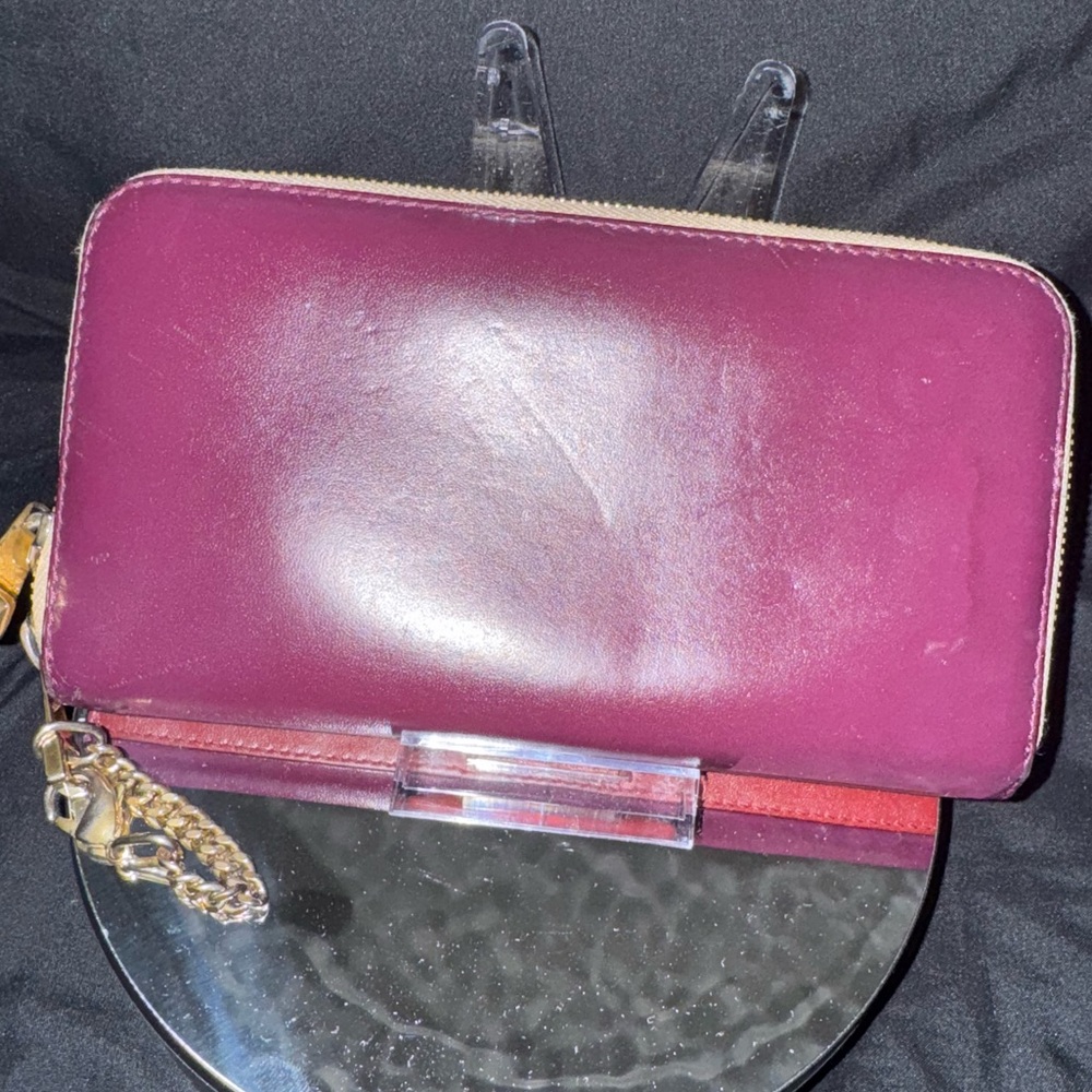 Chloè RARE Two Tone Long Zip Wallet
